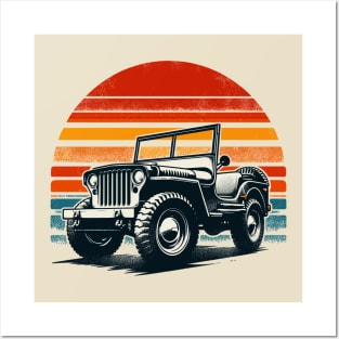 Willys Jeep Posters and Art